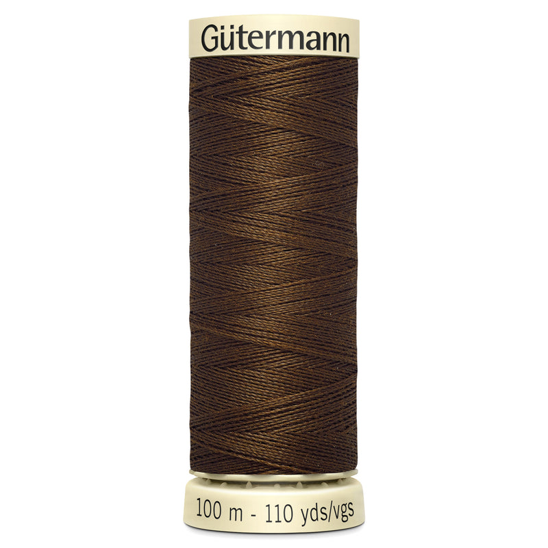 Gutermann Sew All Thread colour 280 Mid Brown