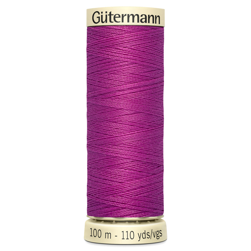 Gutermann Sew All Thread colour 321 Fuchsia