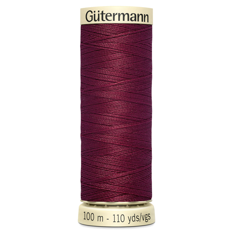 Gutermann Sew All Thread colour 375 Burgundy