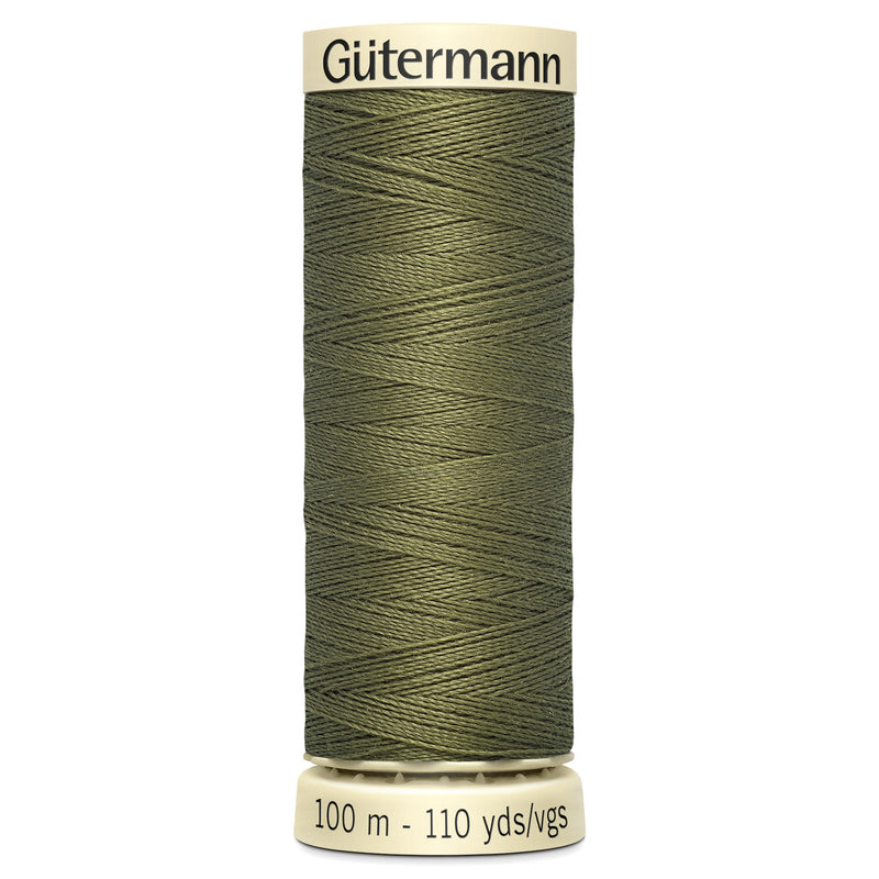 Gutermann Sew All Thread colour 432 Dark Khaki