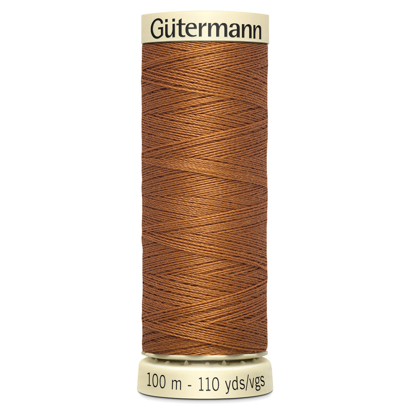 Gutermann Sew All Thread colour 448 Copper