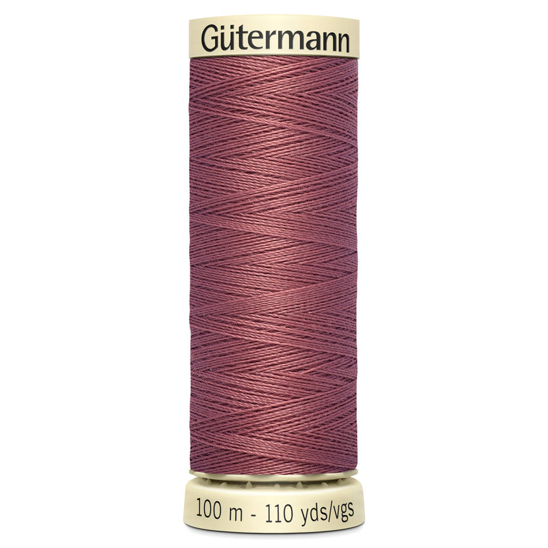 Gutermann Sew All Thread colour 474 Dusky Claret