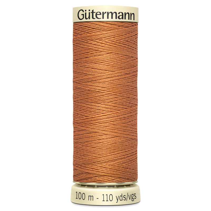 Gutermann Sew All Thread colour 612 Copper