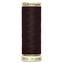 Gutermann Sew All Thread colour 696 Dark Brown