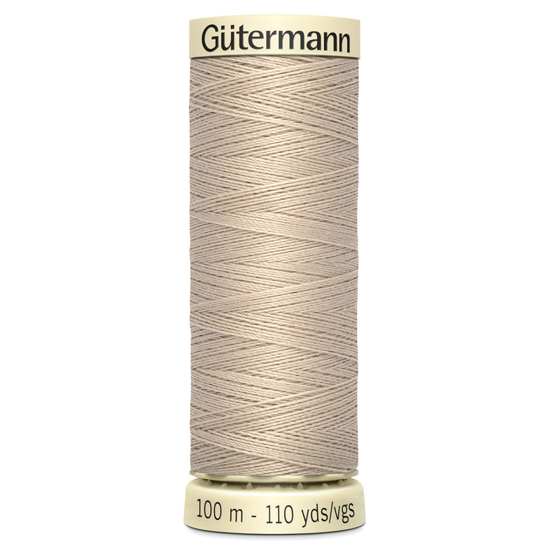 Gutermann Sew All Thread colour 722 Beige