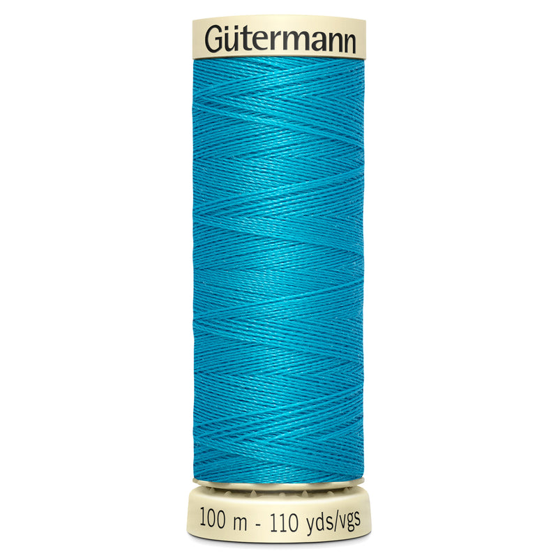 Gutermann Sew All Thread colour 736 Caribbean Blue