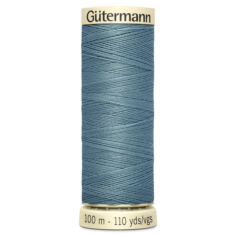 Gutermann Sew All Thread colour 827 Greyish Blue