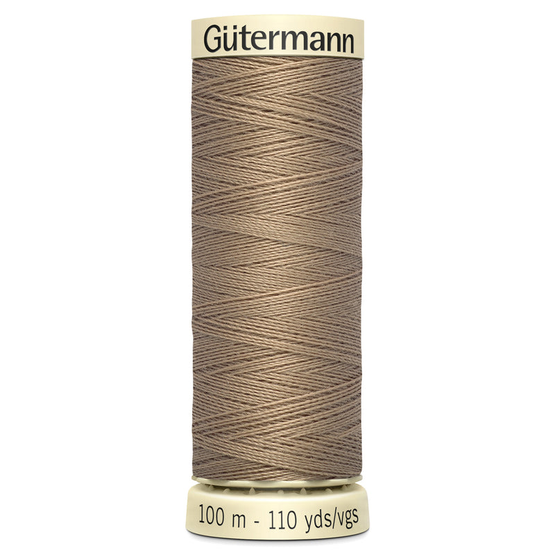 Gutermann Sew All Thread colour 868 Biscuit