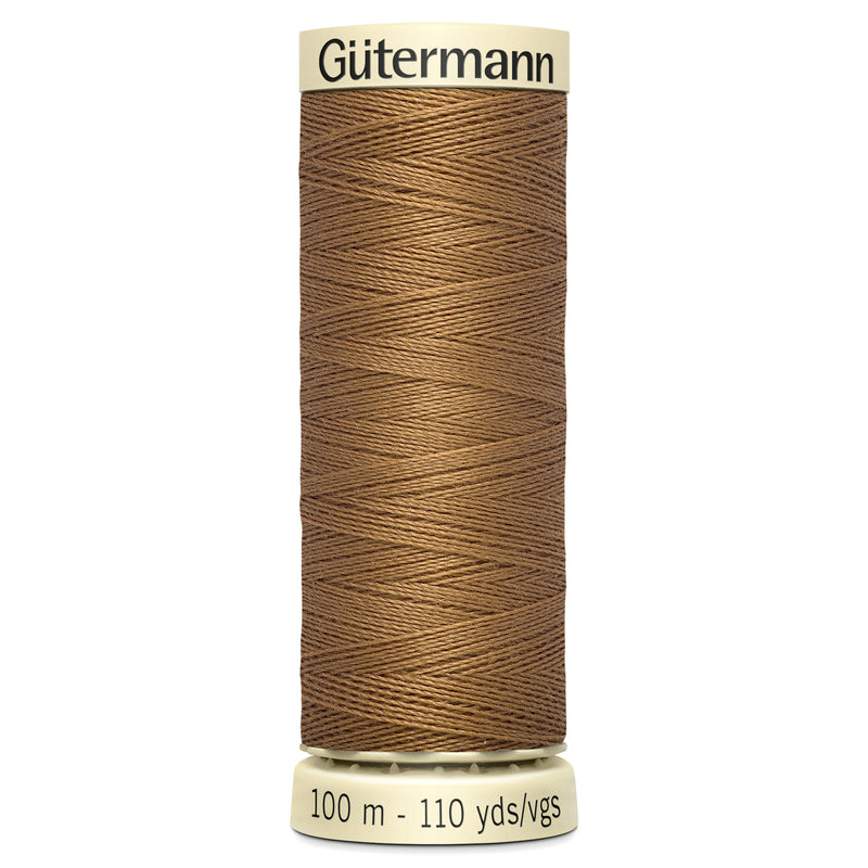 Gutermann Sew All Thread colour 887 Light Brown