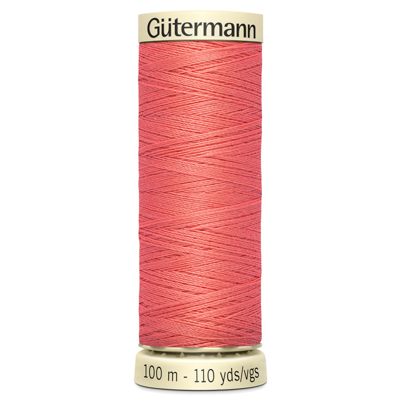 Gutermann Sew All Thread colour 896 Peach