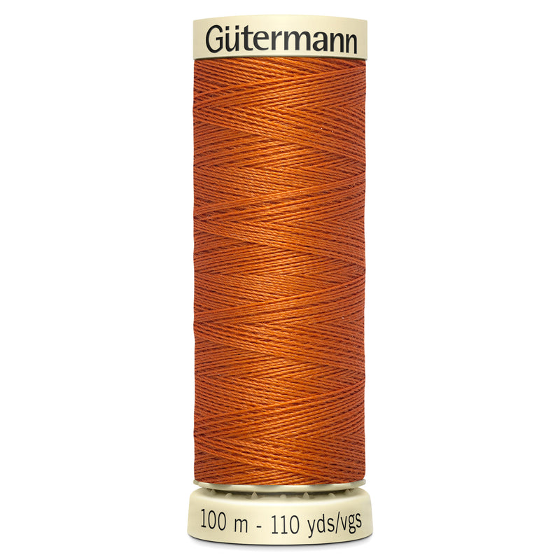 Gutermann Sew All Thread colour 982 Orange