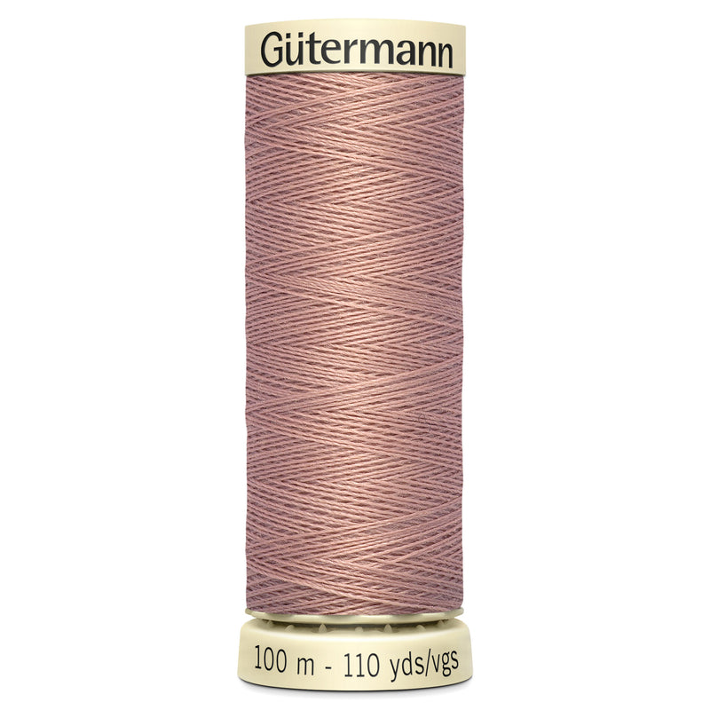 Gutermann Sew All Thread colour 991 Faded Rose