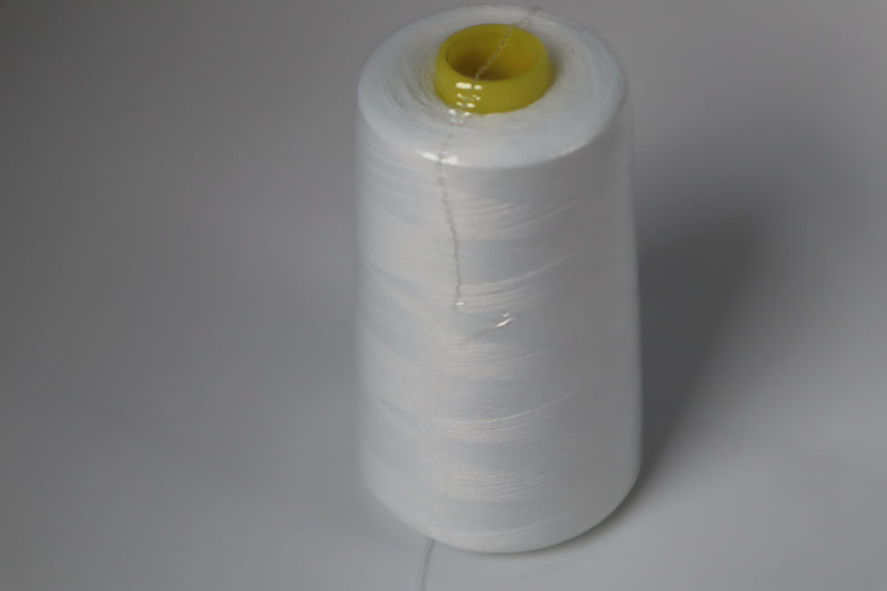 White 120s sewing thread 5000 yards