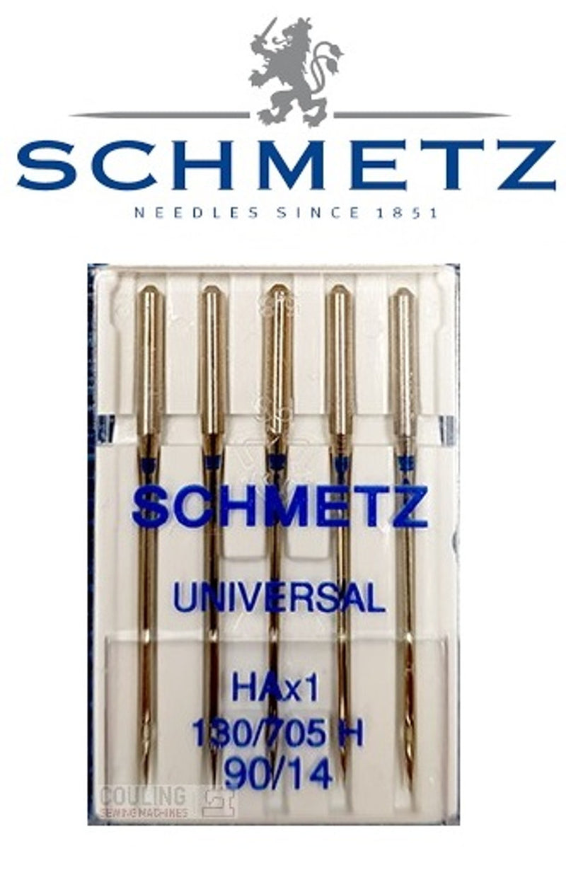 Schmetz Standard Universal Sewing Machine Needles size 90/14