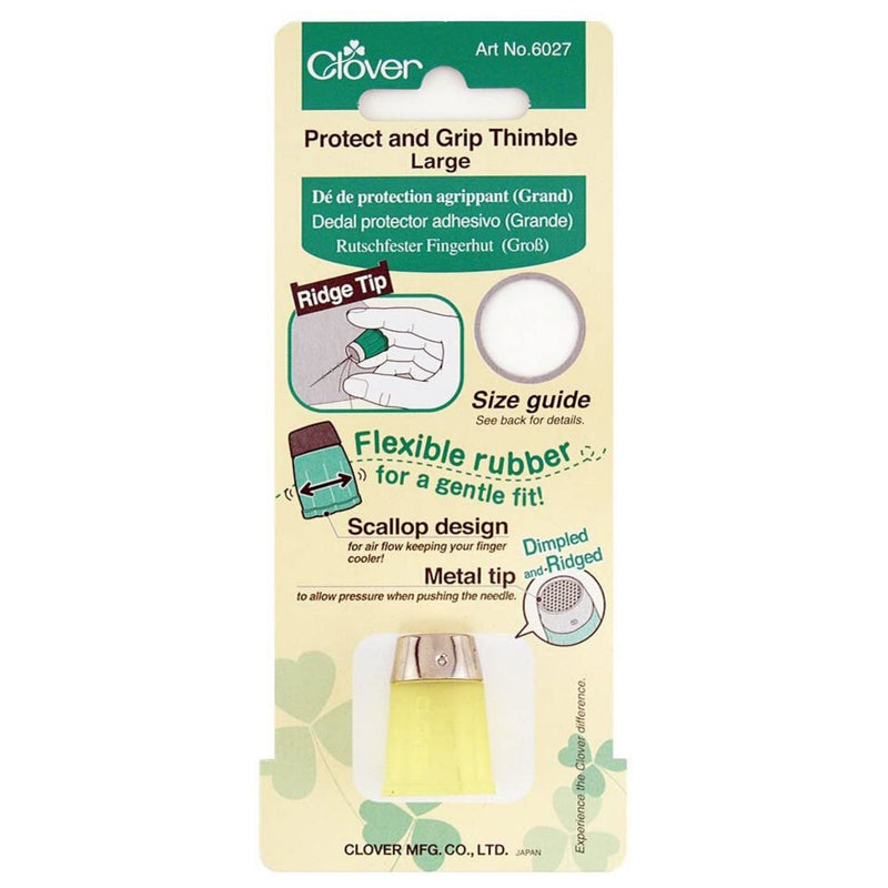 Clover Protect and Grip Thimble - Large