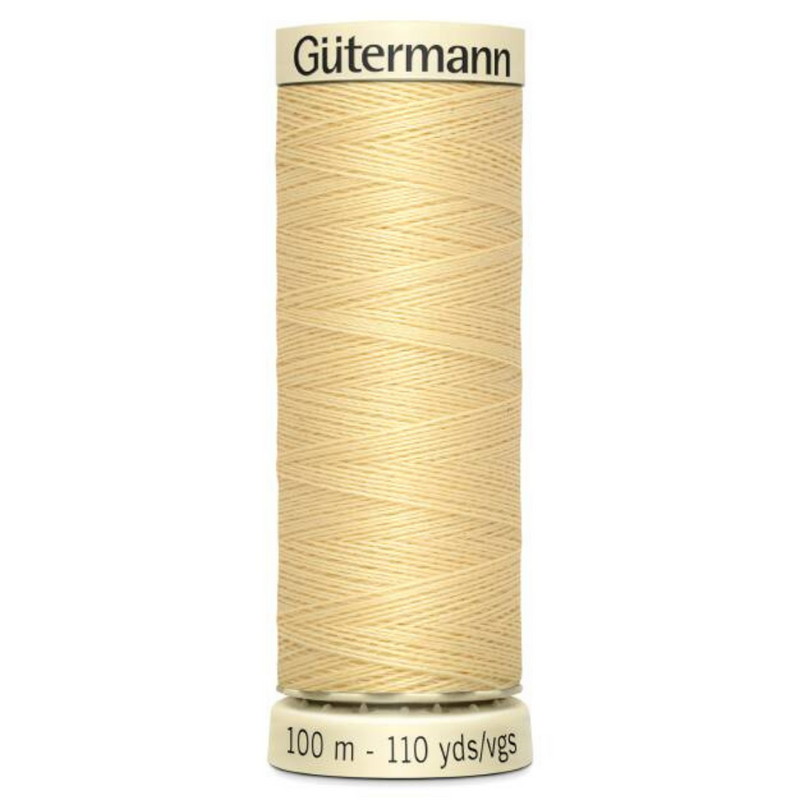 Gutermann 2T100\325:Lightest Yellow  Sew-All Thread: 100m