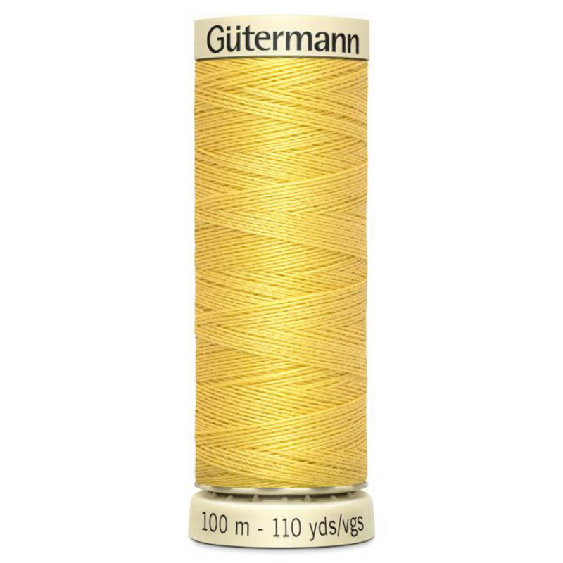 Guttermann 2T100\327: Banana Yellow Sew-All Thread: 100m