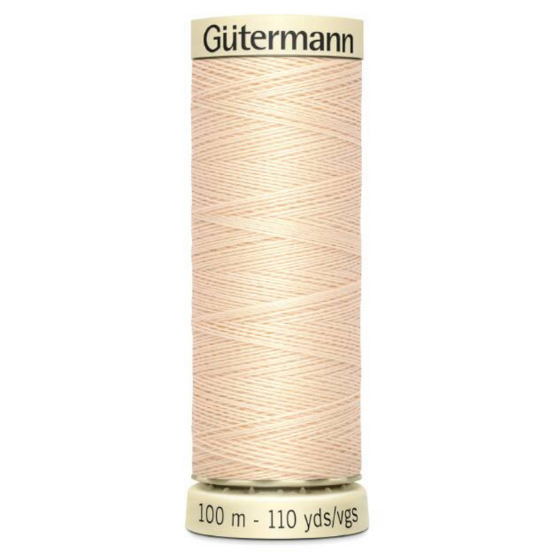 Gutermann 2T100\5 Light Beige: Sew-All Thread: 100m