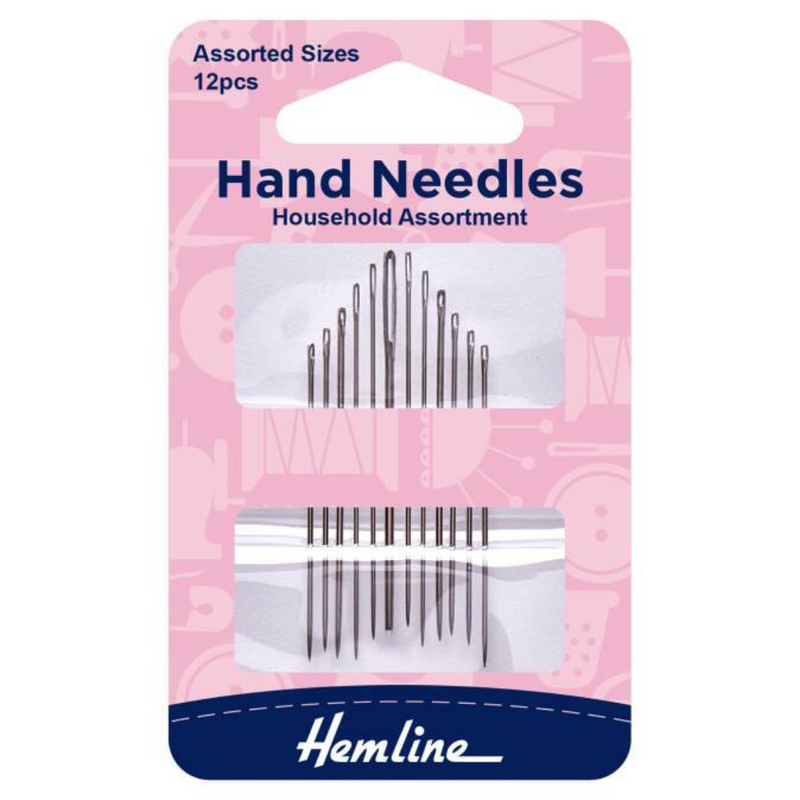 Hemline Hand Needles Household Assortment