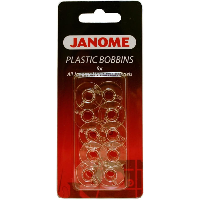 Janome Plastic Bobbins x 10