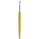 KnitPro  5 mm Waves Aluminium Crochet Hook, Yellow
