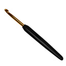  KnitPro Crochet Hook, Plastic/aluminium, Black/Gold, 20x5x1 cm