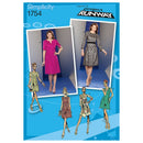 Simplicity Pattern 1754.D5 Misses' Dress Project Runway Collection